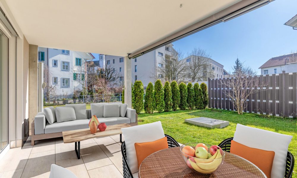 Moderne Gartenwohnung