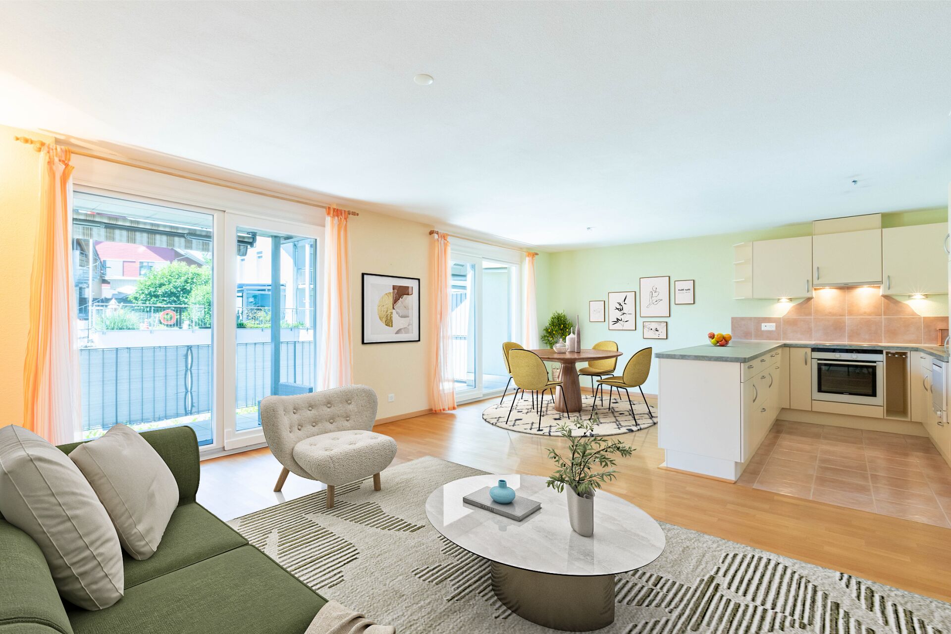 Bankgeprüftes Angebot / Wohnzimmer